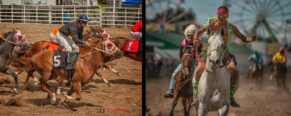 Eastern Idaho Fair Horse Racing